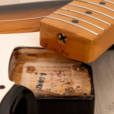 1994 Fender American Vintage '57 Stratocaster Sunburst Near-Mint w/ Hangtags, Case image 16