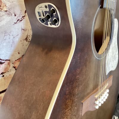 Art & Lutherie Legacy CW QIT 12-String Acoustic-Electric Guitar Bourbon  Burst
