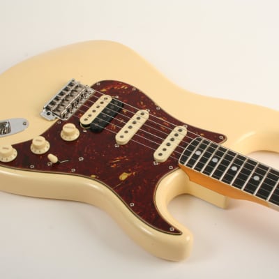 Fender Custom Shop Limited Edition '67 Stratocaster HSS Journeyman Relic Guitar Aged Vintage White CZ577133 image 4