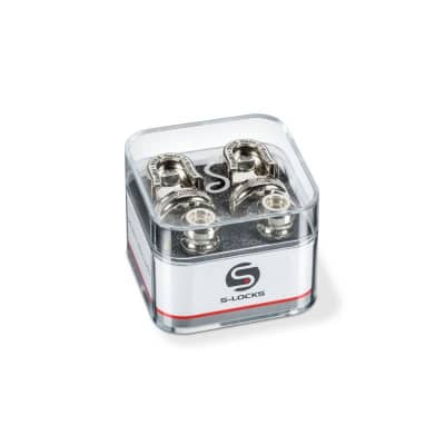 Schaller S-Locks Security Strap Locks - Nickel for sale