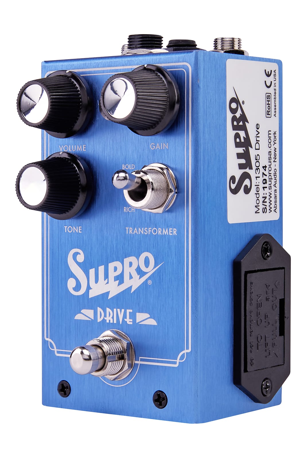 Supro 1305 Drive Overdrive Effects Pedal
