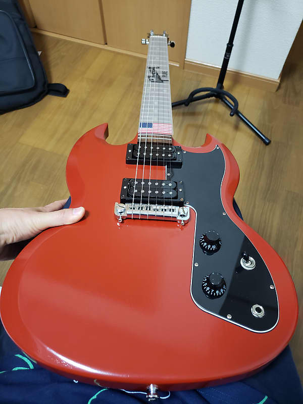 Gibson S Series SG Fusion 2017 Bright Cherry Electric Guitar