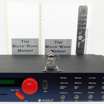 Waldorf MicroWave 1 Synthesizer Rack Revision A + CEM 3389 + Top Zustand + 1Jahr Garantie image 4