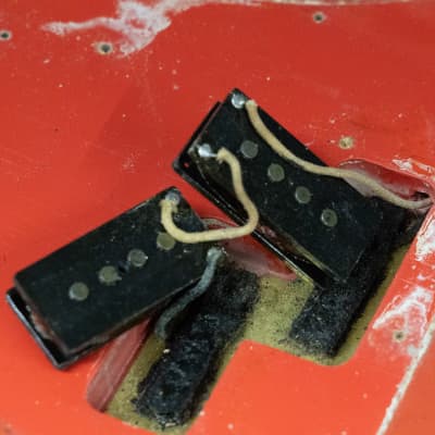 1964 Fender Precision Bass - Fiesta Red - OHSC image 20