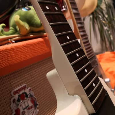 Fernandes BSV-70 1985 Aged White LH Lefty Left-Handed Southpaw Zurdo Gaucher Linkshänder image 20