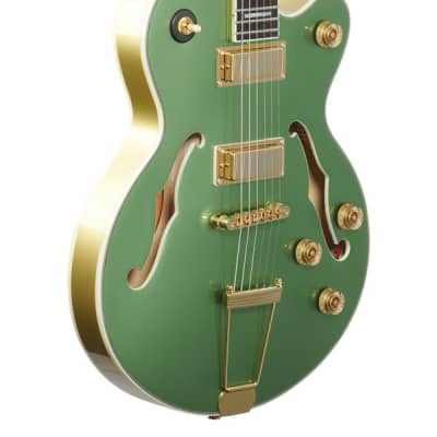 Epiphone Uptown Kat ES Electric Guitar Emerald Green Metallic image 9