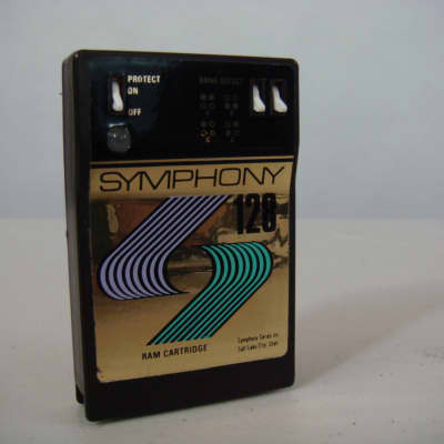 Yamaha DX7 Cartridge - Symphony 128 Ram - 128 Nice Ambient Sounds image 1