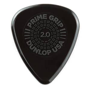 Dunlop 450R20 Prime Grip Delrin 500 2mm Guitar Picks (72-Pack)