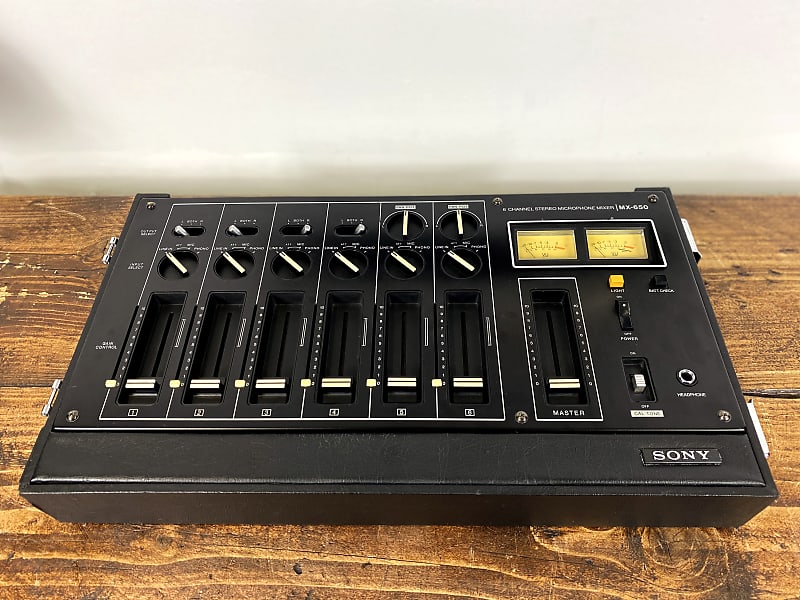 Sony MX-650 Six Channel Stereo Microphone/Phono Analog | Reverb