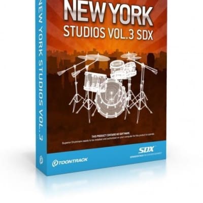 TOONTRACK SDX New York Studios Vol 3 (Codice) for sale