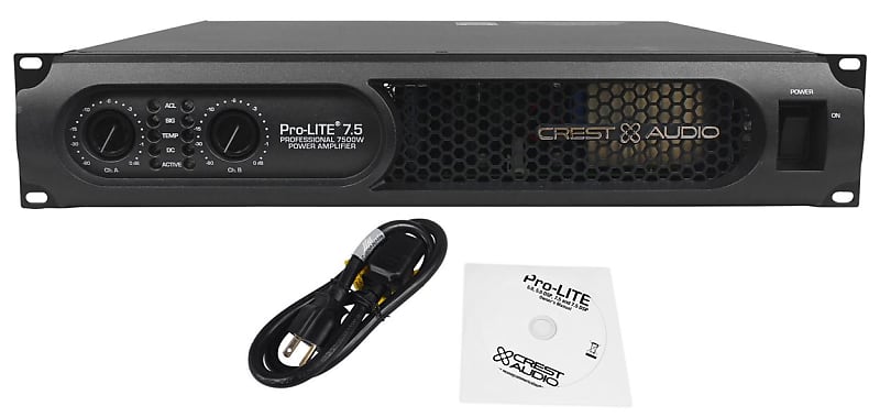 Crest Audio ProLite 7.5 7,580 Watt Professional Power | Reverb
