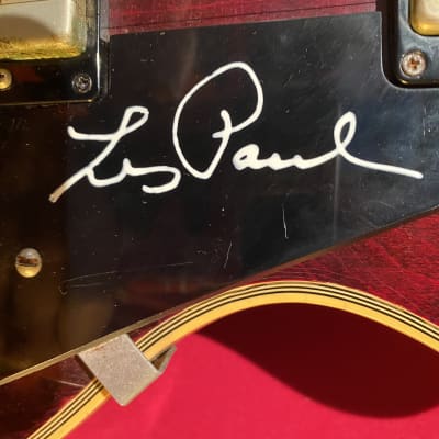 Gibson Les Paul Custom (Les Paul Twice Signed) W/ Photo Proof 1978 Wine image 3