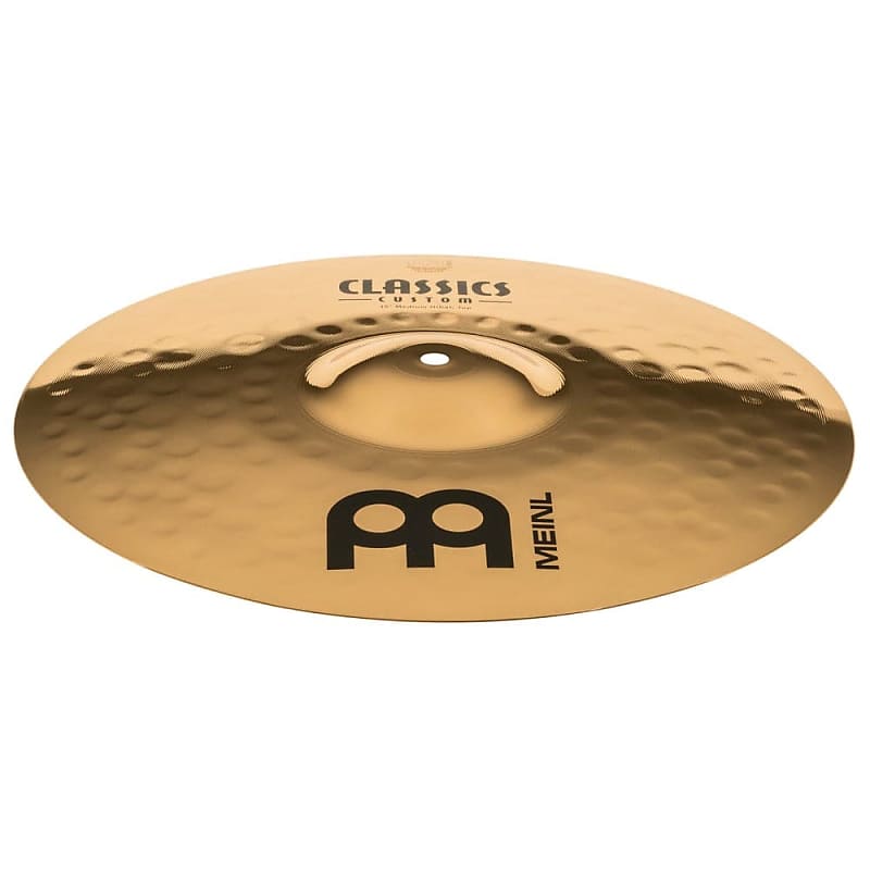 Used Meinl Classics Custom Medium Hi Hat Cymbals 15 | Reverb Poland