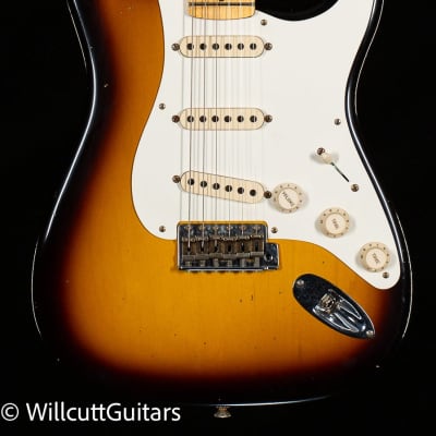 Fender Custom Shop Willcutt True '57 Stratocaster Journeyman Relic 2-Tone Sunburst 65 C (505) image 3