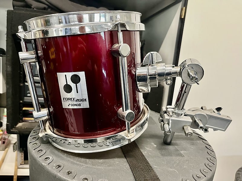 Sonor Force 2001 8” tom and mounting brackets Reverb
