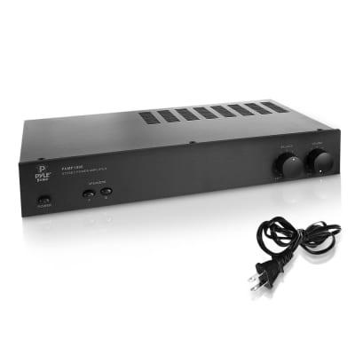 Pyle Home - PAMP1000  -160 Watt Home Stereo Power Amplifier image 1