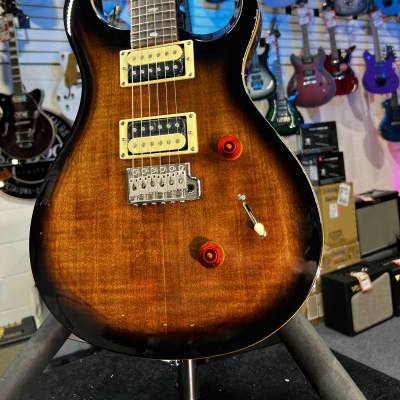 PRS SE Custom 24 Electric Guitar - Black Gold Sunburst Authorized Deal! 278 GET PLEK’D! image 1
