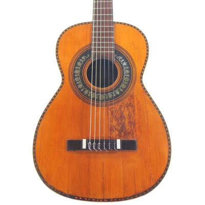 Sentchordi Hermanos ~1880 - an excellent classical guitar made in Spain during Torres' lifetime - video! image 1