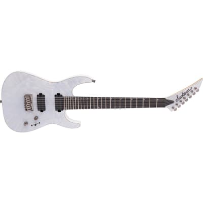Jackson Pro Soloist SL7A MAH HT Electric Guitar, Ebony Fingerboard, Unicorn White image 7
