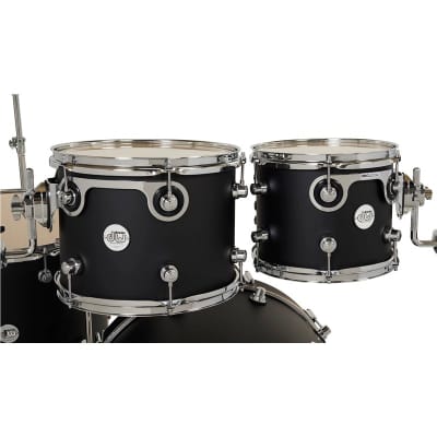 DW Design Series 4 Piece Shell Pack, Black Satin image 2