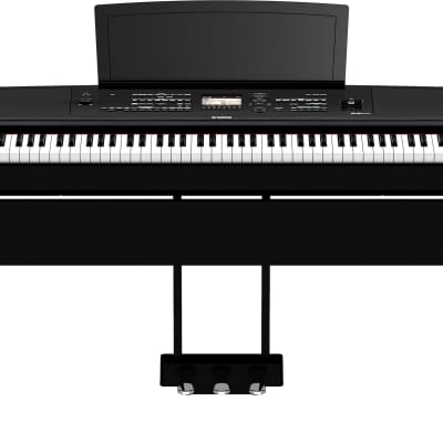 Yamaha L-300 Stand for DGX-670 Piano, Black image 2