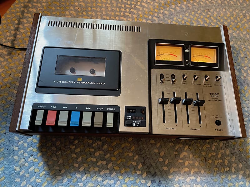 Teac 360S Cassette Player (rewind not working at times) Reverb