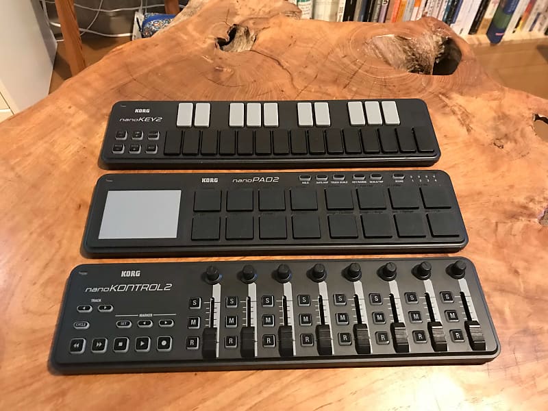 Korg NanoKEY2 NanoKONTROL2 NanoPAD2 complete set w/ case | Reverb