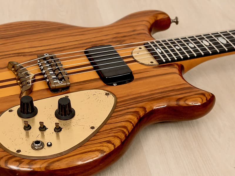 1981 Alembic Distillate Vintage Electric Guitar, Zebrawood w