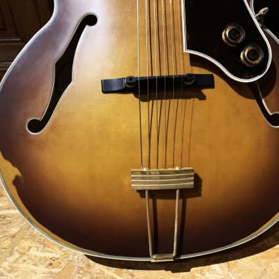 Levin 18" Jazz Guitar, Gibson Super 400, Sunburst image 6