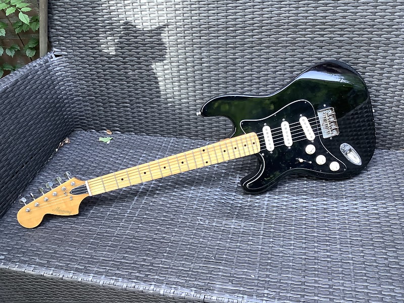 Harmony Vintage stratocaster strat 70’s big headstock | Reverb