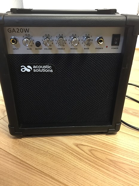 Acoustic solutions cheap guitar amp