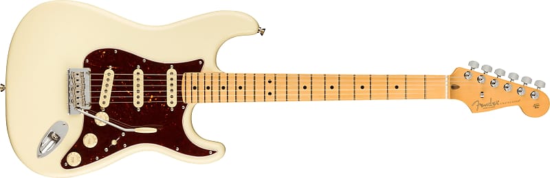 FENDER - American Professional II Stratocaster  Maple Fingerboard  Olympic White - 0113902705 image 1