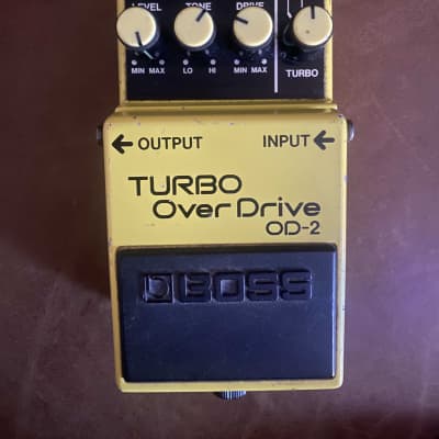 ギター BOSS OD-2 Boss Turbo Overdrive OD-2 1988 Made in Japan Vintage Pedal