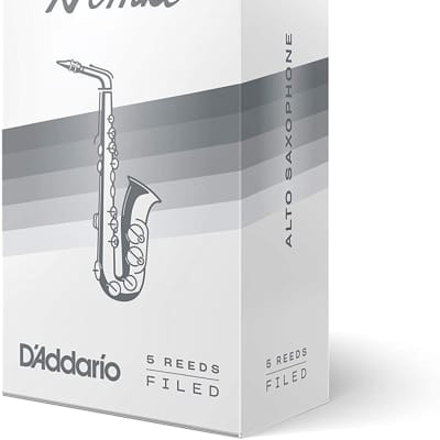 Hemke Alto Saxophone Reeds, Strength 2.0, 5-pack image 2