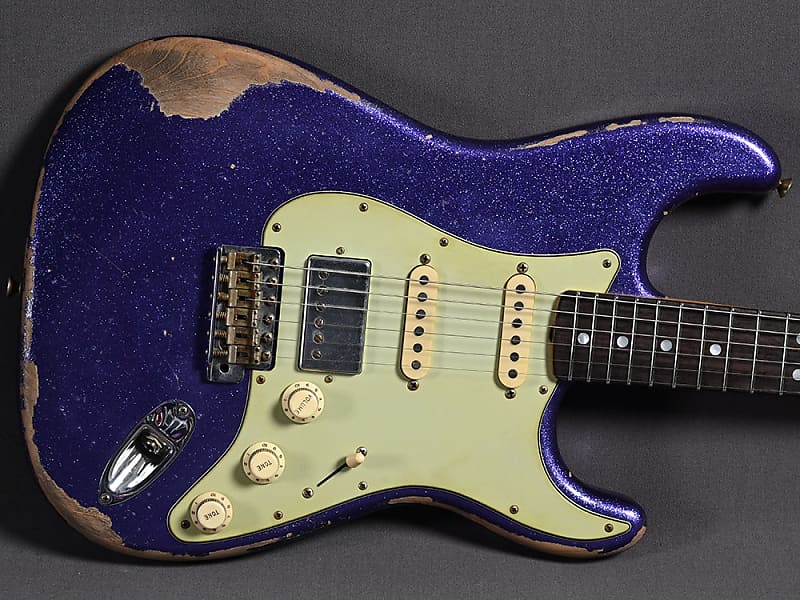 Fender Custom Shop 1965 Stratocaster 3-Tone Burst Sparkle Heavy