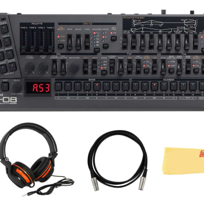 Roland JD-08 Sound Module Programmable Synthesizer w/ MIDI Cable