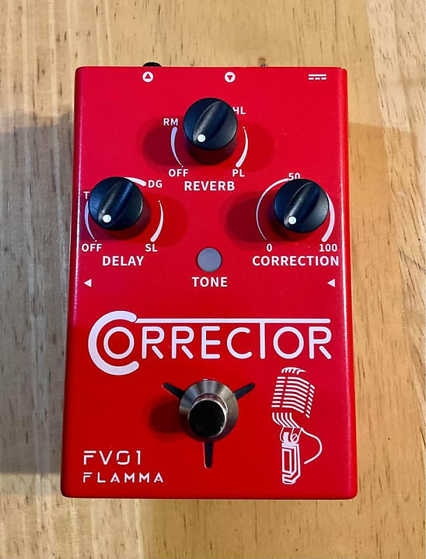 FLAMMA FV01 Vocal Effects Processor Pitch Correction Brand Reverb