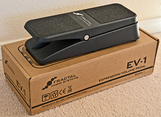 FRACTAL AUDIO SYSTEMS「EV-1（EXP,VOLペダル）」色は「ブラック