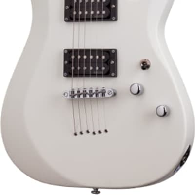 SCHECTER E-Gitarre, C-6 Deluxe, Satin White image 1