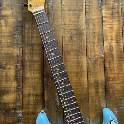 1959 Fender Stratocaster Custom Shop 2022 Journeyman Limited Edition Relic Daphne Blue image 3