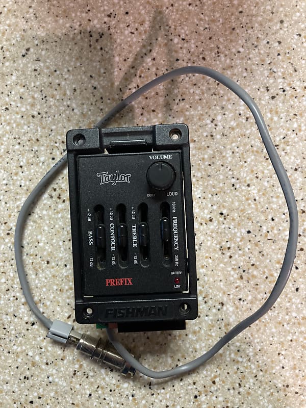 Fishman Taylor Old Style Prefix EQ Acoustic Guitar Pickup