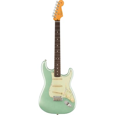 Fender American Pro II Stratocaster, Rosewood Fingerboard - Mystic Surf Green - Mint, Open Box for sale