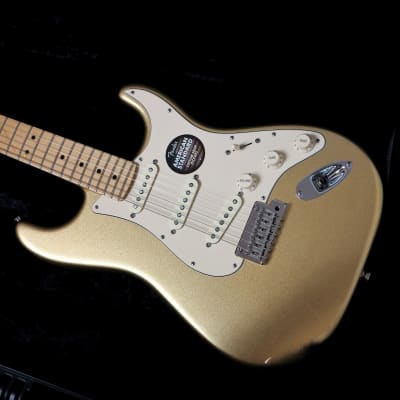 Fender Limited Edition American Standard Stratocaster with Maple Fretboard 2014 - Mystic Aztec Gold image 2