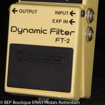 Boss FT-2 Dynamic Filter 1987 s/n 768200 Japan as used by David Lynch, Kevin Shields and Flea image 5