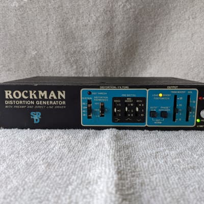 ガ*き様 SR&D ROCKMAN DISTORTION GENERATOR SR&D Rockman Distortion Generator w/Box & Manual - New Caps