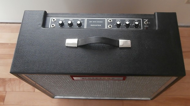 Polytone Model 101 Bass Amp 1970 s Black Rare Collector Clean