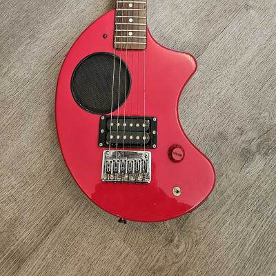 Fernandes Mini-guitar ZO-3 Red import japan + gigbag | Reverb