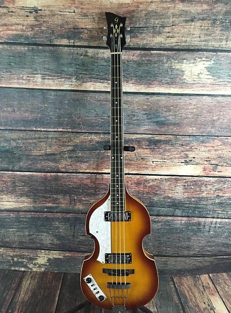 Immagine Giannini Left Handed GB-4VS Beatle Bass - Bass Only - 1