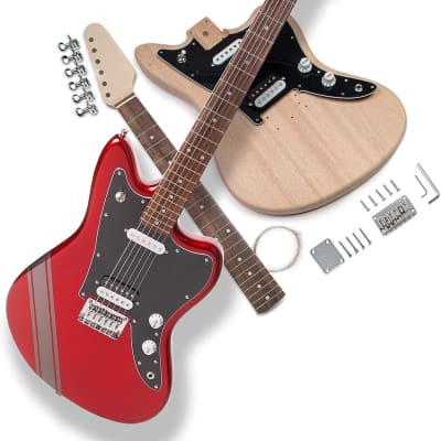 StewMac DIY Build Your Own Offset Hardtail Electric Guitar Kit - New for 2022! (101258) image 2