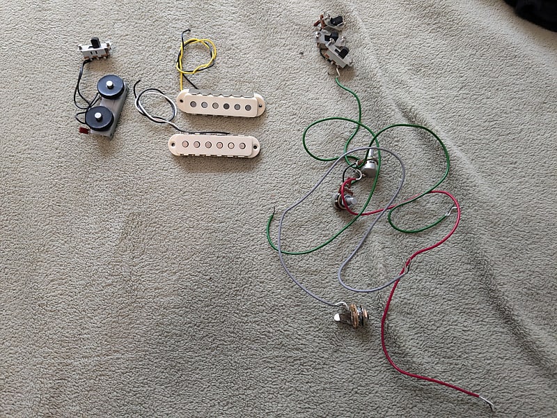 Squier Jaguar Wiring Harness | Reverb